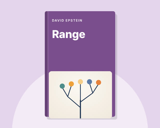 Range by David Epstein — illustrated cover